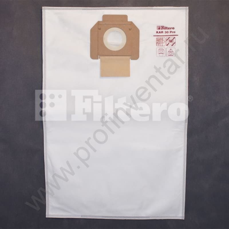Мешки для пылесоса Karcher трехслойные синтетические Filtero KAR 30 Pro 35л 5шт