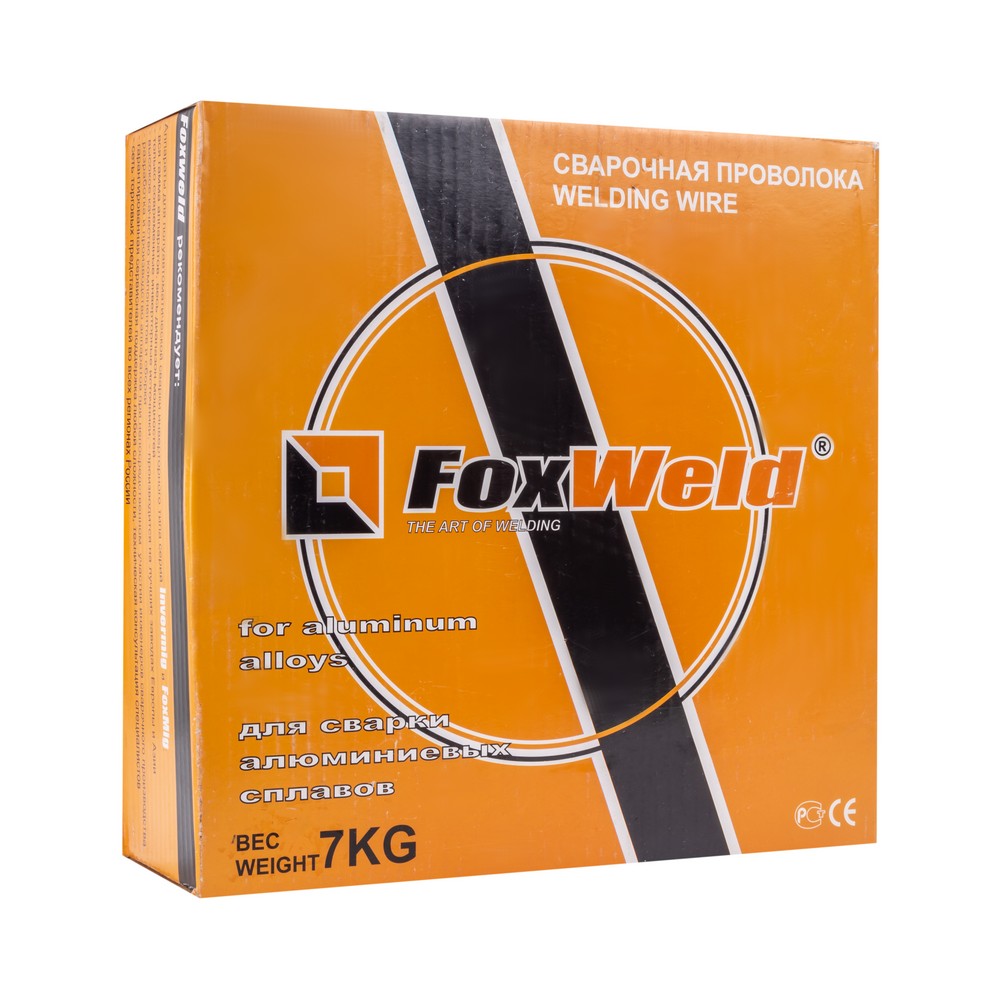FoxWeld Проволока алюминиевая AL Si 5 (ER-4043) д.1.6мм, 7кг D300 (пр-во FoxWeld/КНР) 1