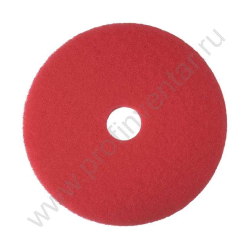 Красный размывочный круг (пад) 20" дюймов