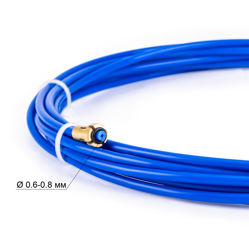 FoxWeld Канал 0,6-0,8мм тефлон синий, 4м (126.0008/GM0601, пр-во FoxWeld/КНР) 876 руб.