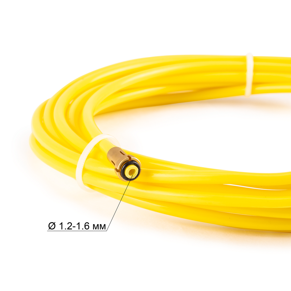 Канал FoxWeld 1,2-1,6мм тефлон желтый, 4м (126.0042/GM0761, пр-во FoxWeld/КНР) 1623 руб.
