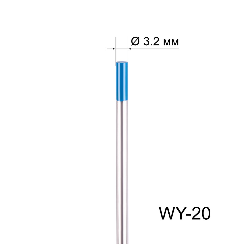 Вольфрамовый электрод WY-20 3,2мм / 175мм (1шт.) FoxWeld 379 руб.