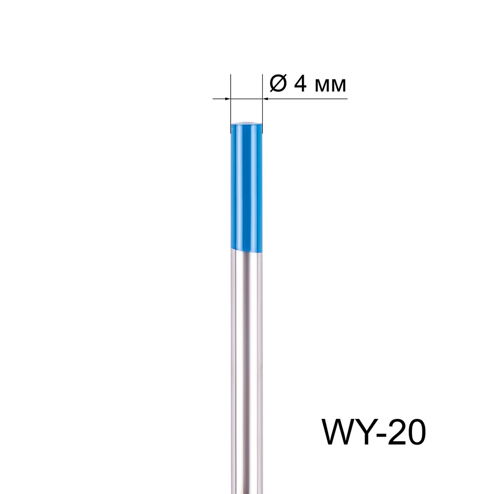 Вольфрамовый электрод WY-20 4,0мм / 175мм (1шт.) FoxWeld 568 руб.