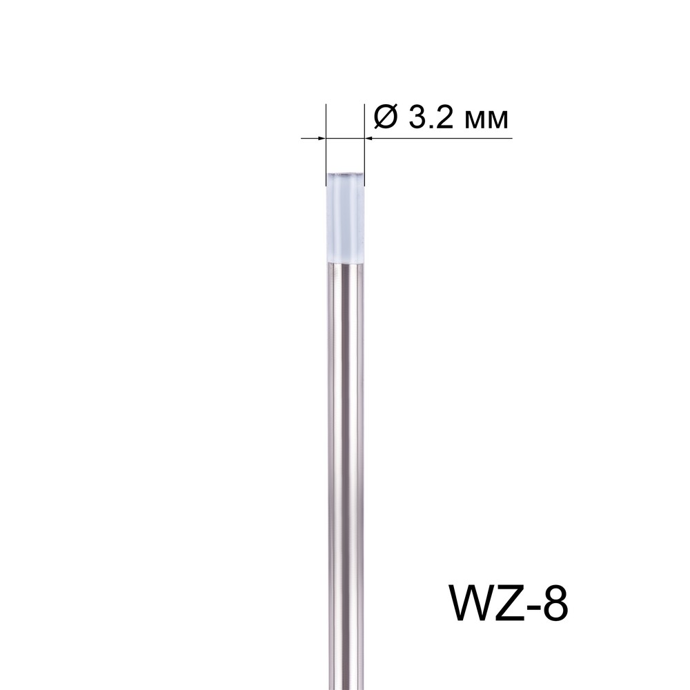 Вольфрамовый электрод WZ-8 3,2мм / 175мм (1шт.) FoxWeld 363 руб.