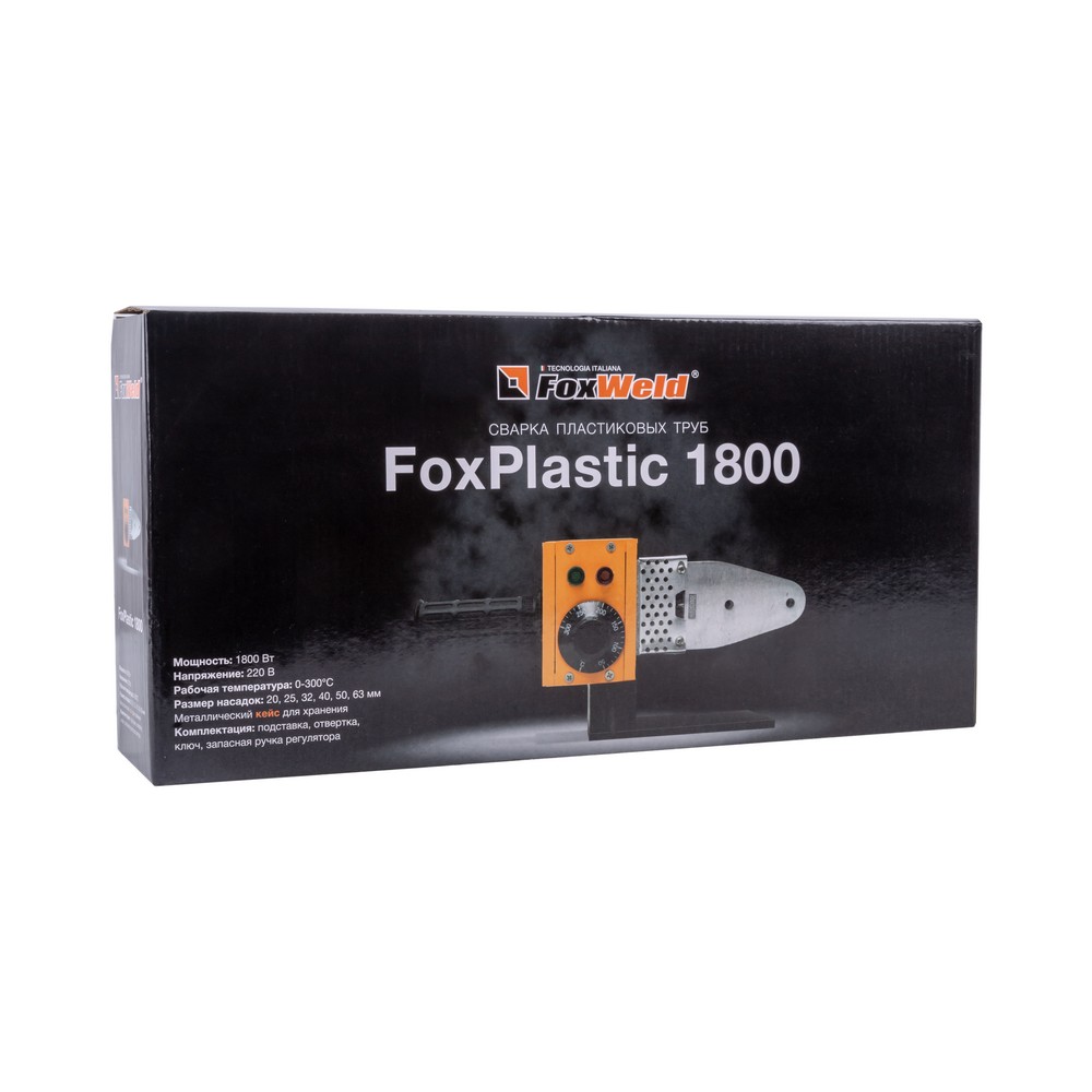 FoxWeld Аппарат для сварки пластиковых труб FoxPlastic 1800 (пр-во FoxWeld/КНР) 5