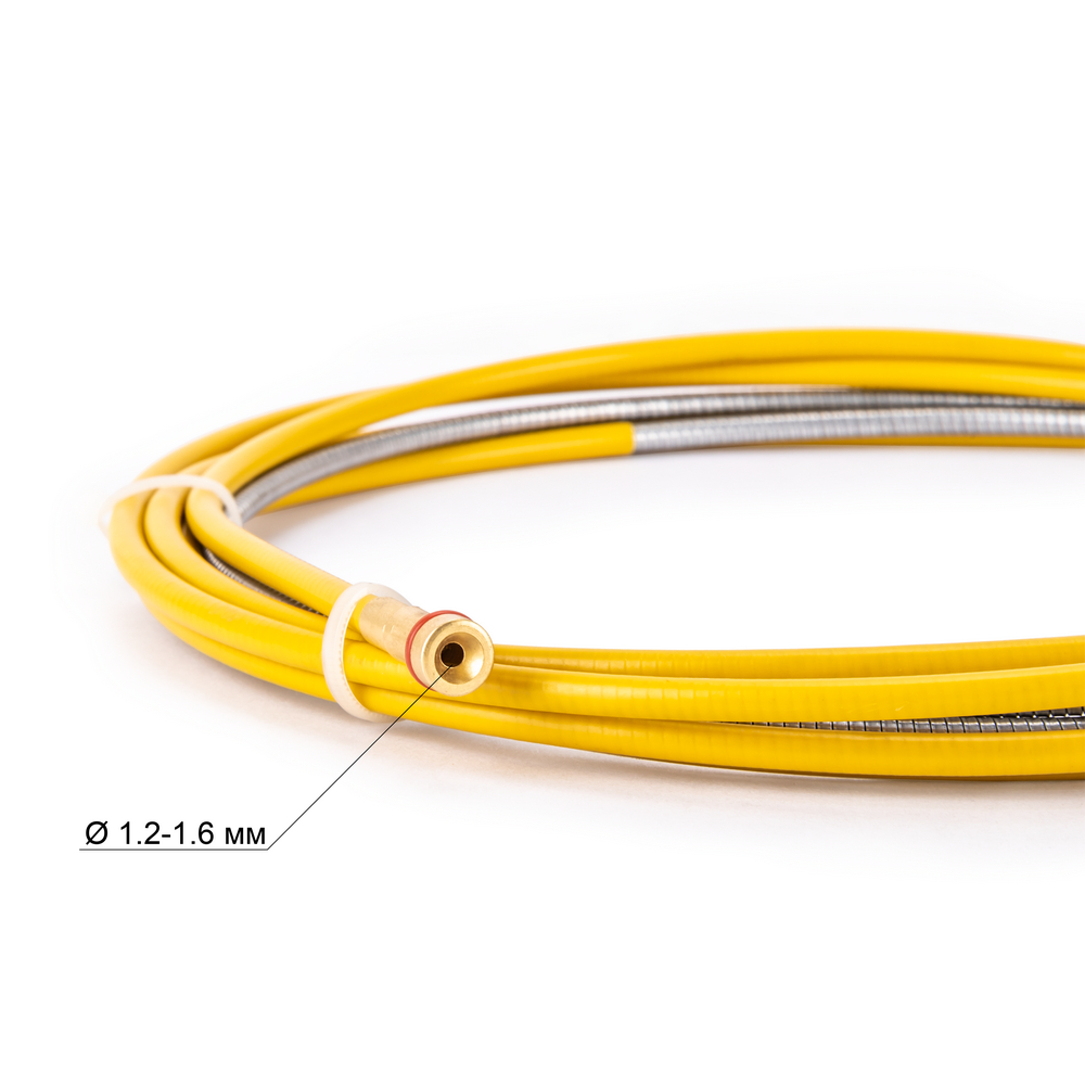 Канал 1,2-1,6мм сталь желтый, 3м (124.0041/GM0540, пр-во FoxWeld/КНР) 372 руб.