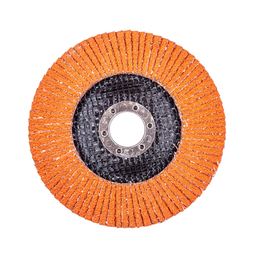 Круг лепестковый с керамическим абразивом для шлифования по нержавеющей стали FTL Everest 29 125 х 22,2 мм P60 1