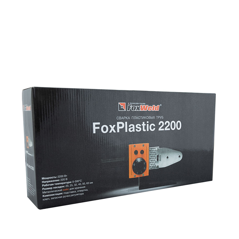 Аппарат для сварки пластиковых труб FoxPlastic 2200 ZJM 9