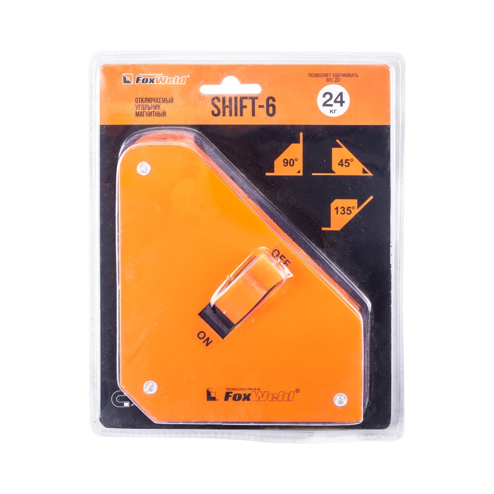 Угольник магнитный SHIFT-6 отключаемый (пр-во FoxWeld/КНР) 3