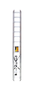 Лестница алюминиевая ВИХРЬ ЛА 3х14