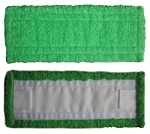 МОП плоский микрофибра, зеленый 60х11 см